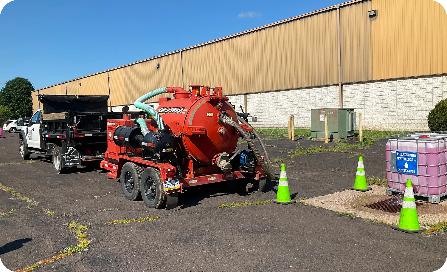 dye testing equipment