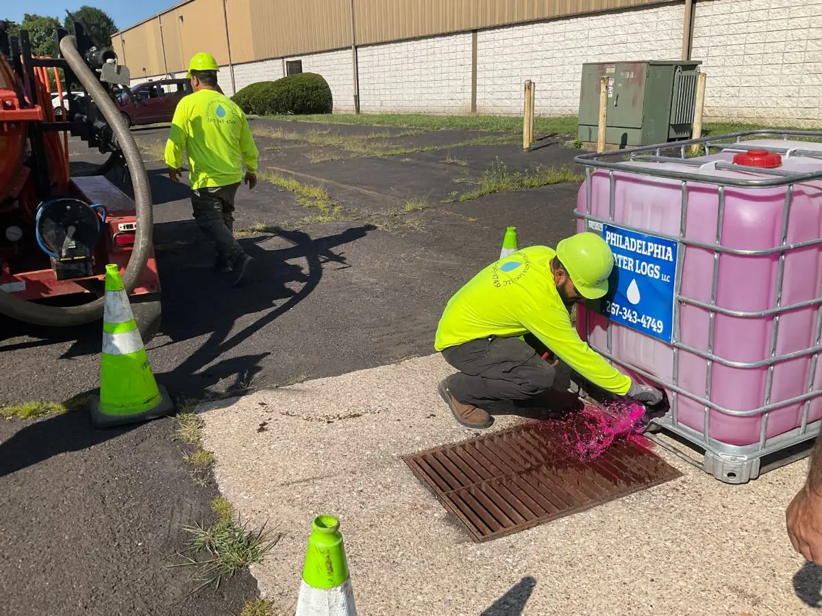 dye testing in action