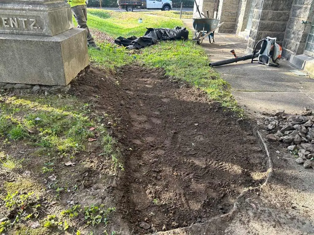 underground repair after